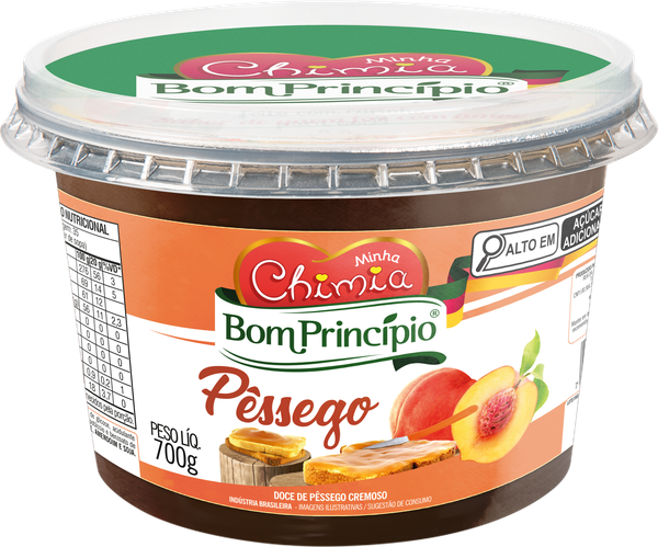 DOCE BOM PRINCIPIO 700G PESSEGO