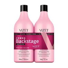 KIT SHAMP+COND.900ML VIZET BACKSTAGE