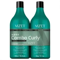 KIT SHAMP+COND.900ML VIZET COMBO CURLY