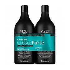 KIT SHAMP+COND.900ML VIZET CRESCE FORTE