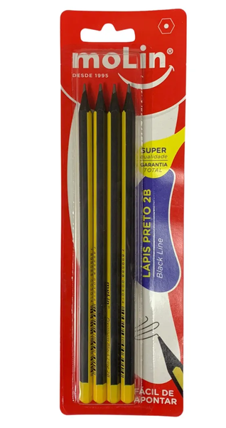 LAPIS MOLIN 4UND SEXTAVADO 2B BLACK LINE