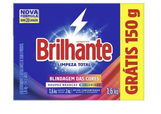 LAVA ROUP.BRILHANTE CX/1,6KG LIMP.TT PRO