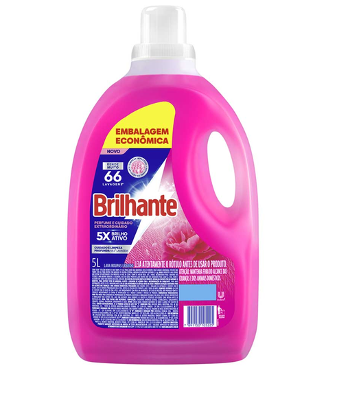 LAVA ROUPAS LIQ.BRILHANTE 5L CUIDADO EXT