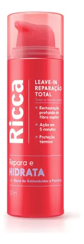 LEAVE IN RICCA 50G REPARACAO TOTAL R/283