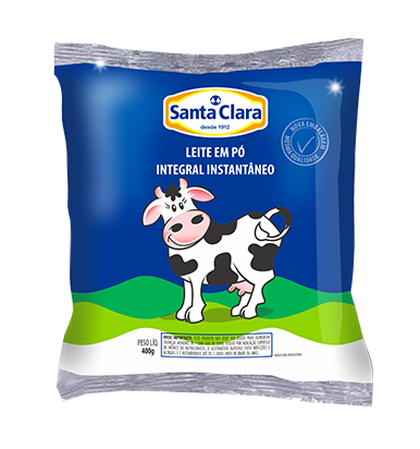 LEITE EM PO S.CLARA SCH/400G INTEGRAL IN