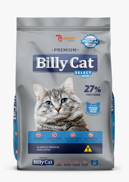PACAO P/GATOS BILLY CAT 1KG SELECT MIX