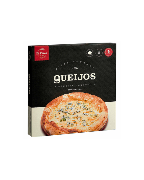 PIZZA DI PAOLO 510G GOURMET QUEIJOS