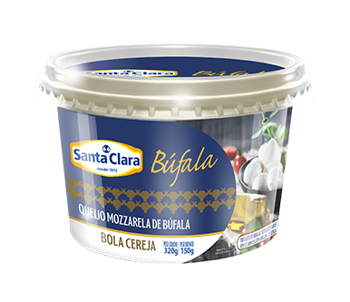 QUEIJO SANTA CLARA MOZZARELA DE BUFALA 150G