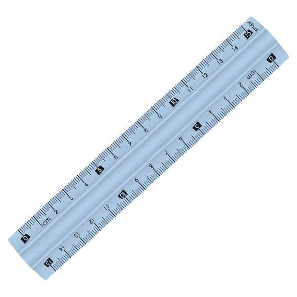 REGUA MAPED 15CM STUDY UNBREAKABLE R/245