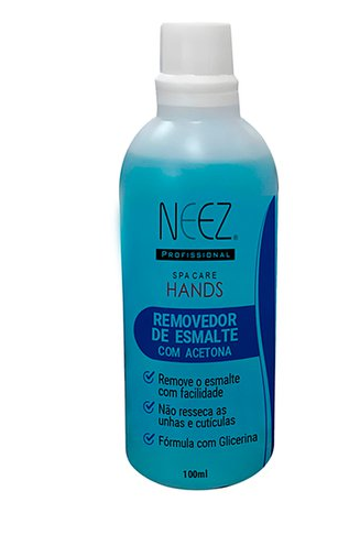 REMOVEDOR DE ESMALTE NEEZ 100ML C/ACETON