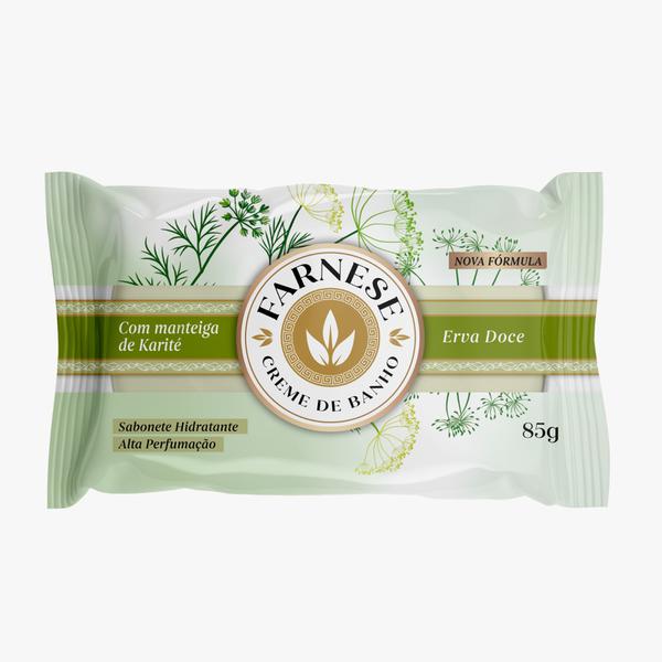 SABONETE FARNESE 85G ERVA DOCE