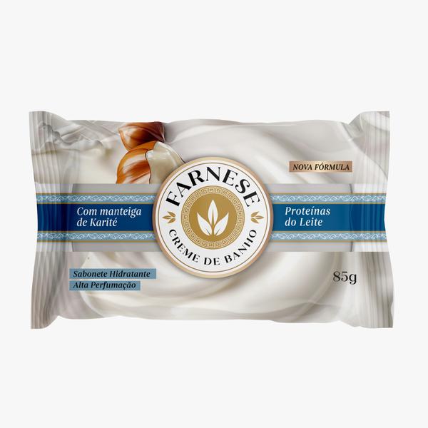 SABONETE FARNESE 85G PROTEINAS LEITE