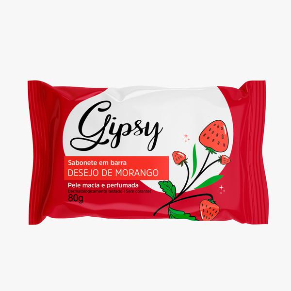 SABONETE GIPSY 80G DESEJO MORANGO