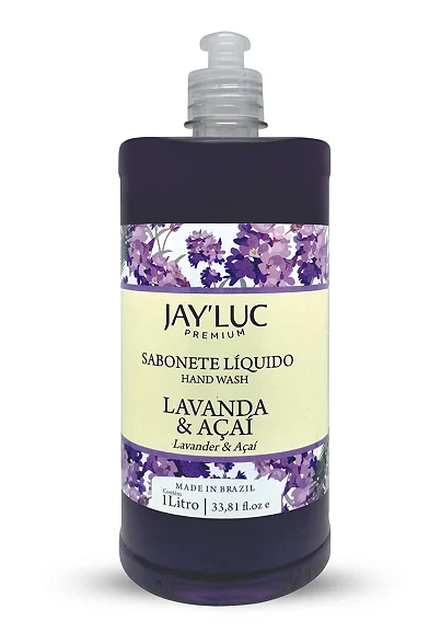 SABONETE LIQ.JAYLUC 1L LAVANDA E ACAI