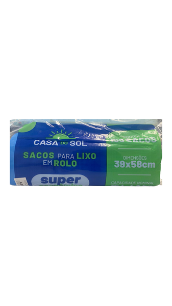 SACO P/LIXO CASA DO SOL 100UND 15L