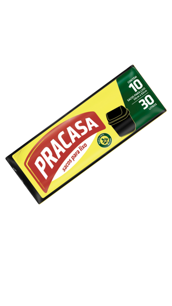 SACO P/LIXO PRA CASA 10UND BIOD 30L