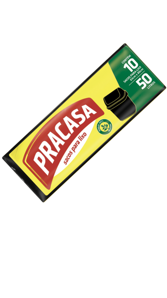 SACO P/LIXO PRA CASA 10UND BIOD 50L