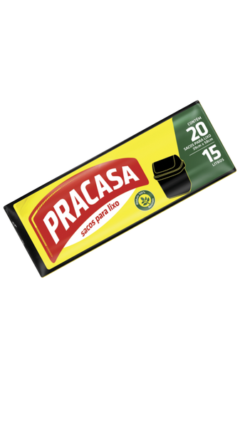 SACO P/LIXO PRA CASA 20UND BIOD 15L