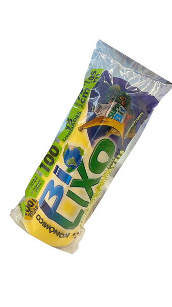 SACO P/LIXO SUPER PLASTICO 15UN-100L ECONOMIC