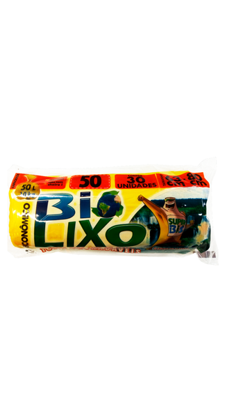 SACO P/LIXO SUPER PLASTICO 30UN-50L ECONOMIC