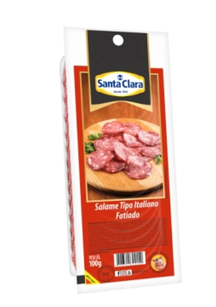 SALAME SANTA CLARA 100G ITALIANO