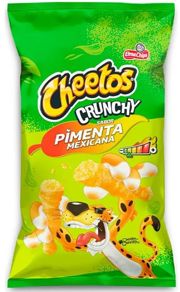 SALGADINHO CHEETOS 120G CRUNCHY PIMENTA