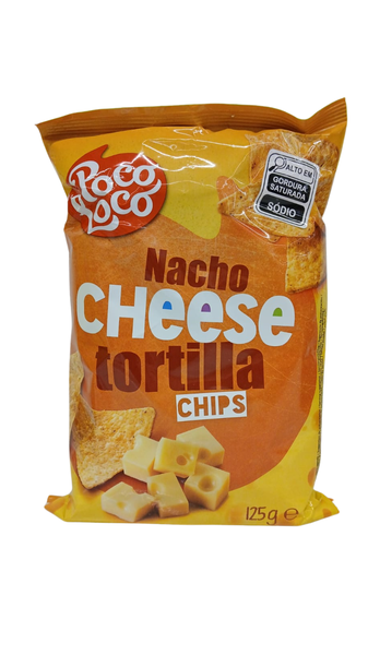 SALGADINHO POCO LOCO 125G TORTILLA CHIPS