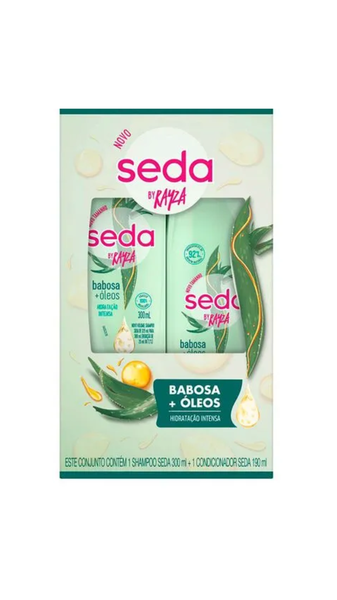 SHAMPOO+COND SEDA BABOSA E OLEO