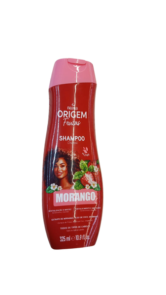 SHAMPOO ORIGEM 325ML FRUTAS MORANGO