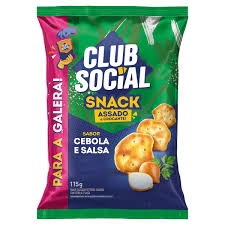 SNACK CLUB SOCIAL 115G CEBOLA E SALSA