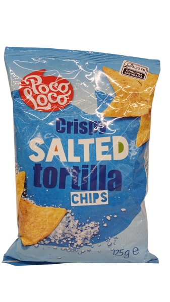 TORTILLA CHIPS SAL POCO LOCO 125G