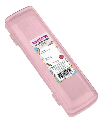 ESTOJO MULTIUSO SANREMO PLASTICO ROSA
