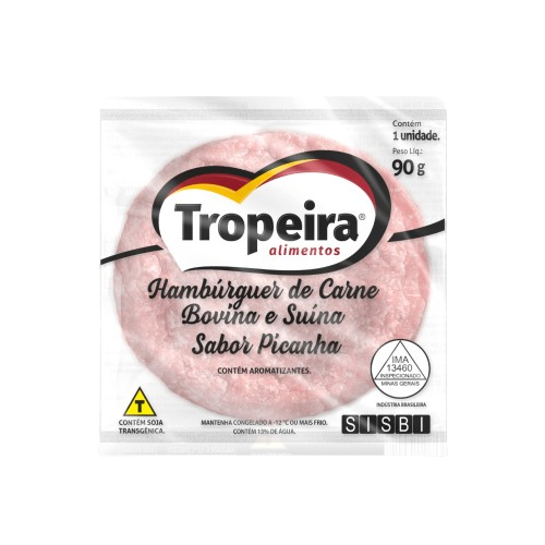 UHAMBURGUER 90G TROPEIRA BOI PICANHA