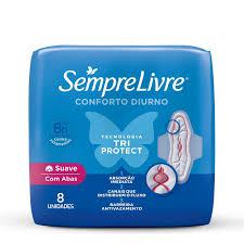 ABS SEMPRE LIVRE CONFORTO COM ABAS 8UN