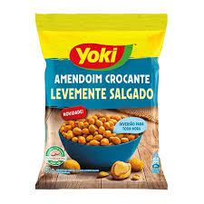 AMENDOIM YOKI CROCANTE LEVEMENTE SALGADO 420G
