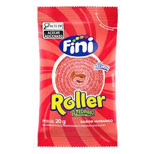 BALA GEL FINI ROLLER AZEDINHA MORANGO 20G