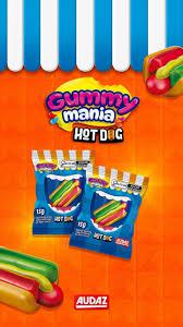 BALA GEL GUMMY MANIA HOT DOG 15G