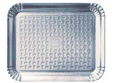 BANDEJA LAMINADA PRATA N5 40CMX32CM