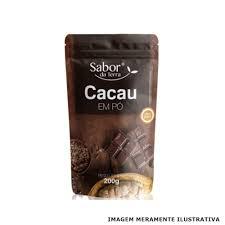 CACAU EM PO SABOR DA TERRA 100% 200G