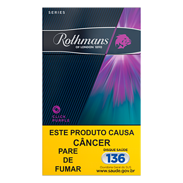 CIG ROTHMANS CLICK PURPLE BOX