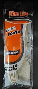 COLHER DESC FORT LINE REFORCADO 10UN
