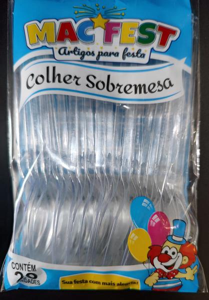 COLHER DESC MAC FEST SOBREMESA 20UN