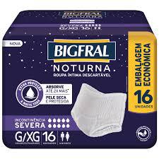 FRALDA BIGFRAL NOTURNA SEVERA G/XG 16