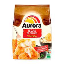 ISCAS FRANGO TEMPURA AURORA 600G
