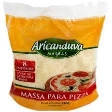 MASSA PIZZA ARICANDUVA BROTINHO C/8UN 380G