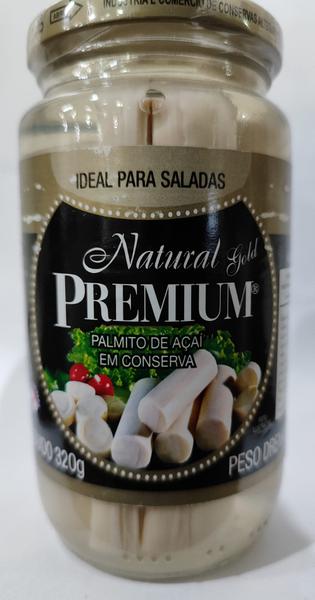 PALMITO NATURAL GOLD PREMIUM INTEIRO 180G