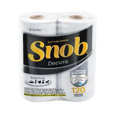 PAPEL TOALHA SNOB DECORA 2UN