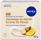 SAB NIVEA MANTEIGA DE KARITE & LIMA DA PERSIA 80G
