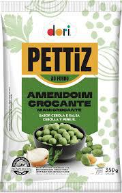 AMENDOIM PETTIZ CEBOL/SALSA CROC 350G