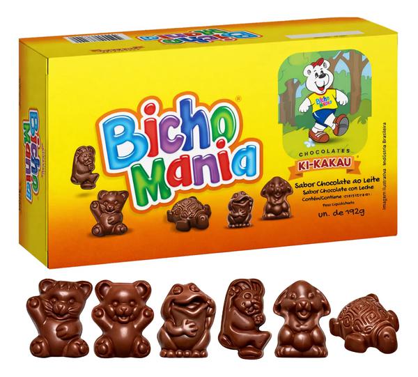 BICHO MANIA AO LEITE 192G